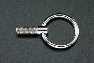 【メーカー在庫あり】 エスコ ESCO M12x30mm/40mm径 リングボルト ステンレス製 000012052765 JP店