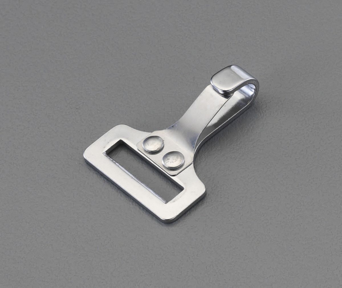 ●材質:SUS304●使用荷重:32kg●ストラップ内径:25.4×5.8mm●フック内径:5mm●全長:49.3mm000012210331楽天 JP店　