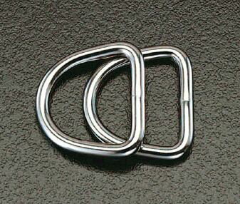 【メーカー在庫あり】 エスコ ESCO 15x 3mm D型リング ステンレス製/2個 000012004680 JP店