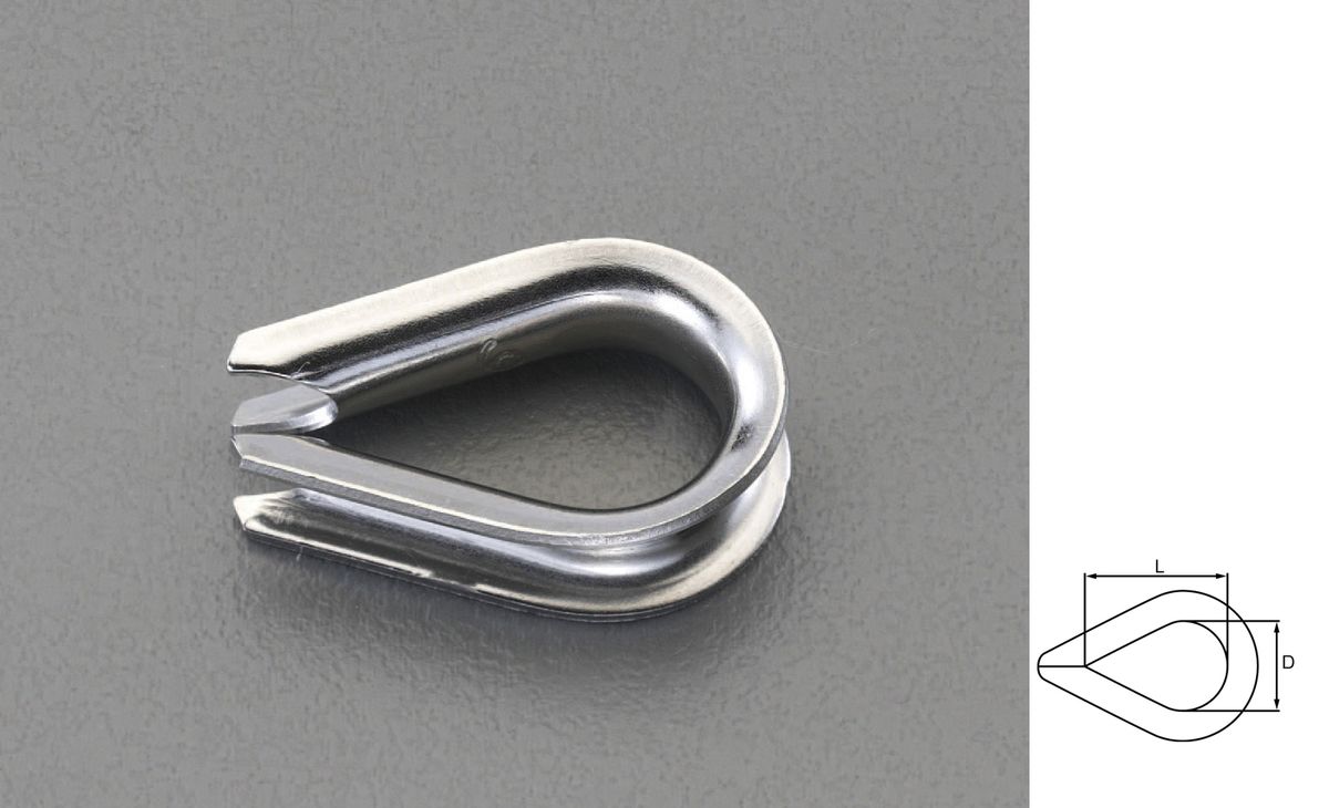 ●材質:SUS304●サイズ(mm):D:14.0、L:19.8●使用ワイヤー径:4.8mm000012210371楽天 JP店