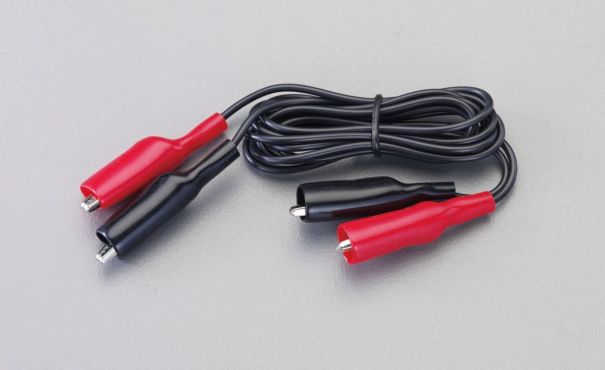 ●全長…910mm●最大開口…6mm●電圧…170V（最大値）両端ワニ口000012099892楽天 JP店　