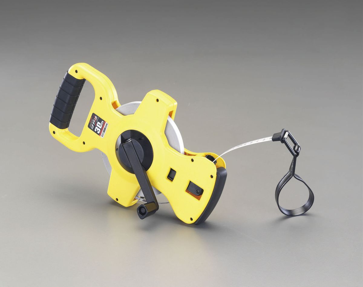 【メーカー在庫あり】 エスコ ESCO 13mmx 30m 巻 尺(スティールテープ ナイロンコート) 000012227998 JP店