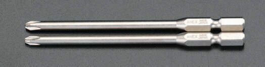 【メーカー在庫あり】 エスコ ESCO #2x100mm 喰い付ビット マグネット付 2本組 000...