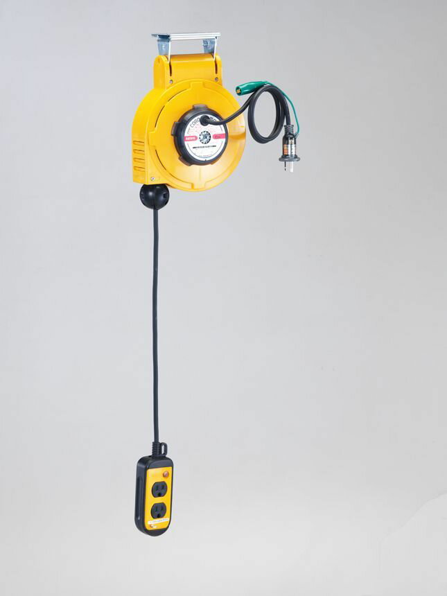 【メーカー在庫あり】 エスコ ESCO AC125V/12Ax6.0m 自動巻リール付コンセント 000012018833 JP店