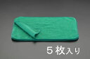 【メーカー在庫あり】 エスコ ESCO 300x400mm マイクロファイバークロス 5枚 000012075639 JP