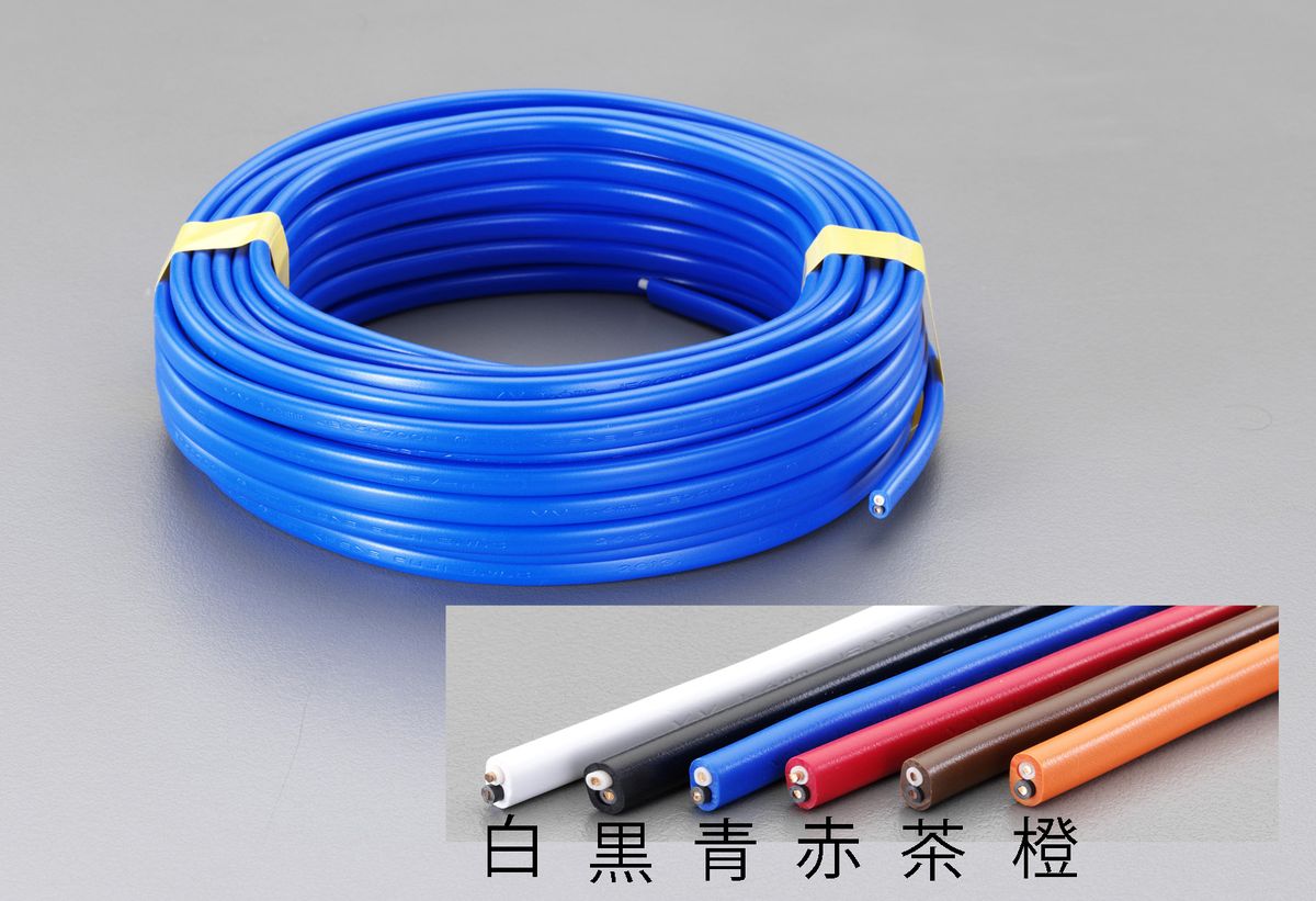 ●定格容量:18A 600V(1.6mm×2心)●長さ:20m●シース色:黒/白黒●導体径:1.6mm●絶縁体厚さ:0.8mm●シース厚さ:1.5mm単線000012250666楽天 JP店