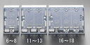 【メーカー在庫あり】 エスコ ESCO モール用 スイッチボックス 2穴/ベージュ 000012091186 JP