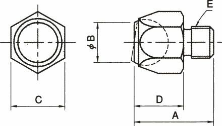 【メーカー在庫あり】 エスコ ESCO M6 x 7mm ボールエンド ボルト 000012070757 JP店