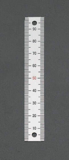 【メーカー在庫あり】 エスコ ESCO 50mm 垂直/上方向 スケール ネジ穴付 000012070938 JP