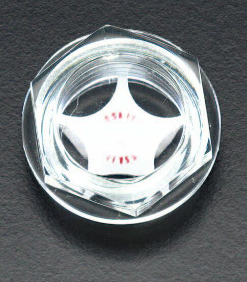 【メーカー在庫あり】 エスコ ESCO 3/8" PF スター型 オイルウィンドウ 000012071015 JP
