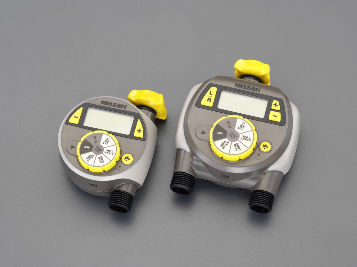 【メーカー在庫あり】 エスコ(ESCO) スプリンクラー用タイマー(ダブル/デジタル式) 000012261370 JP