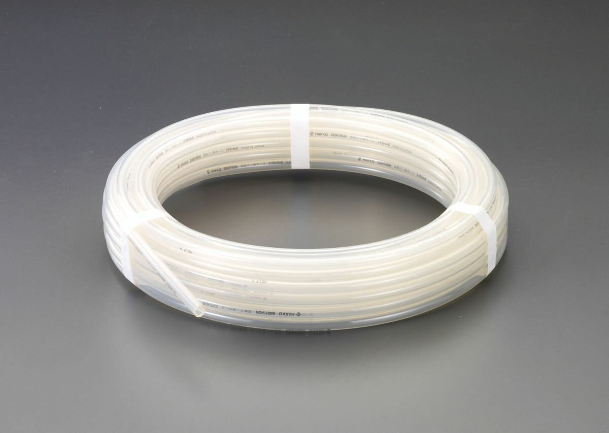 【メーカー在庫あり】 エスコ(ESCO) 2.0/4.0mmx 2m フッ素樹脂ホース(2フッ化系) 000012205570 JP