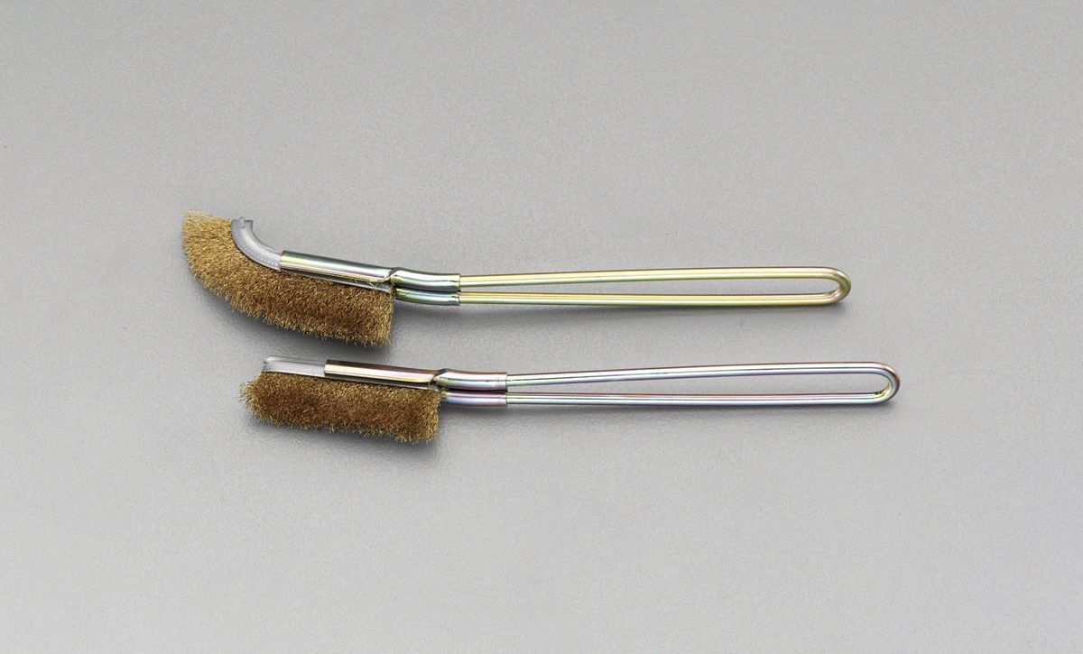 【メーカー在庫あり】 エスコ(ESCO) ブラシセット(真鍮線) 000012261122 JP