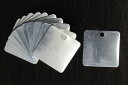【メーカー在庫あり】 エスコ ESCO 51x51mm タグブランク(アルミ 角/10枚) 000012003649 JP店(3)