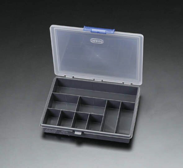 【メーカー在庫あり】 エスコ ESCO 240x195x43mm/外寸 パーツケース 000012026686 JP