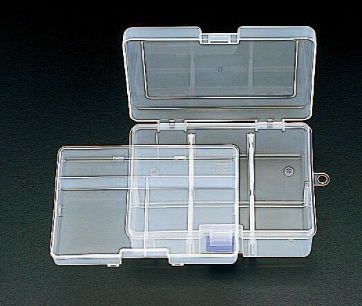 【メーカー在庫あり】 エスコ ESCO 167x126x62mm パーツケース 000012030421 JP
