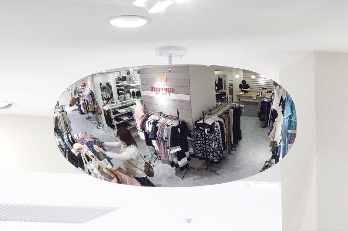 【メーカー在庫あり】 エスコ ESCO 785x500mm オーバル型ミラー(アクリル製) 000012210905 JP店