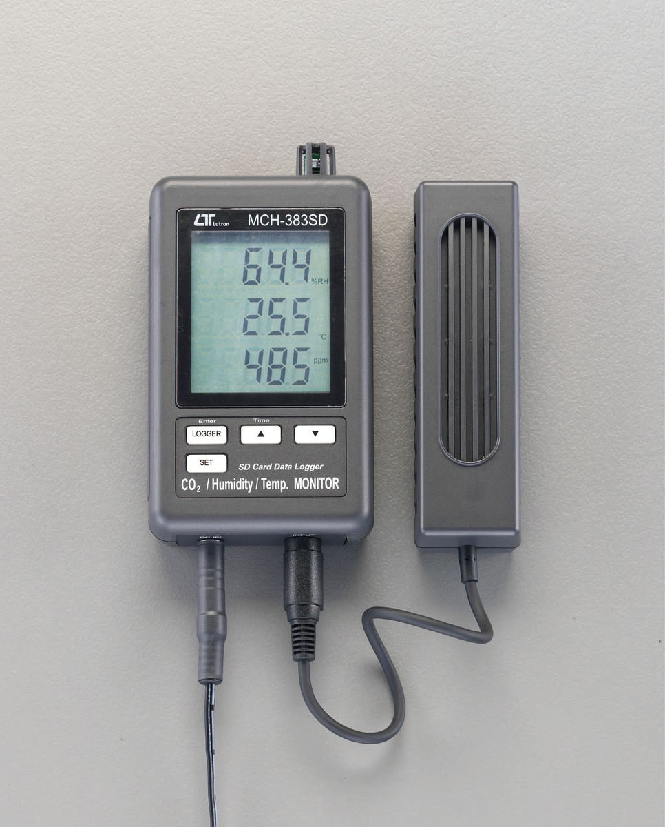 【メーカー在庫あり】 エスコ ESCO SDカード付 デジタルCo2濃度計 000012228358 JP店