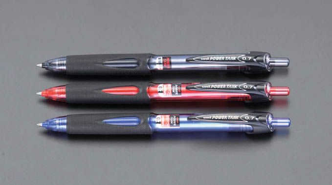 【メーカー在庫あり】 エスコ ESCO 1.0mm ボールペン 加圧式(極太 黒) 00001206919...