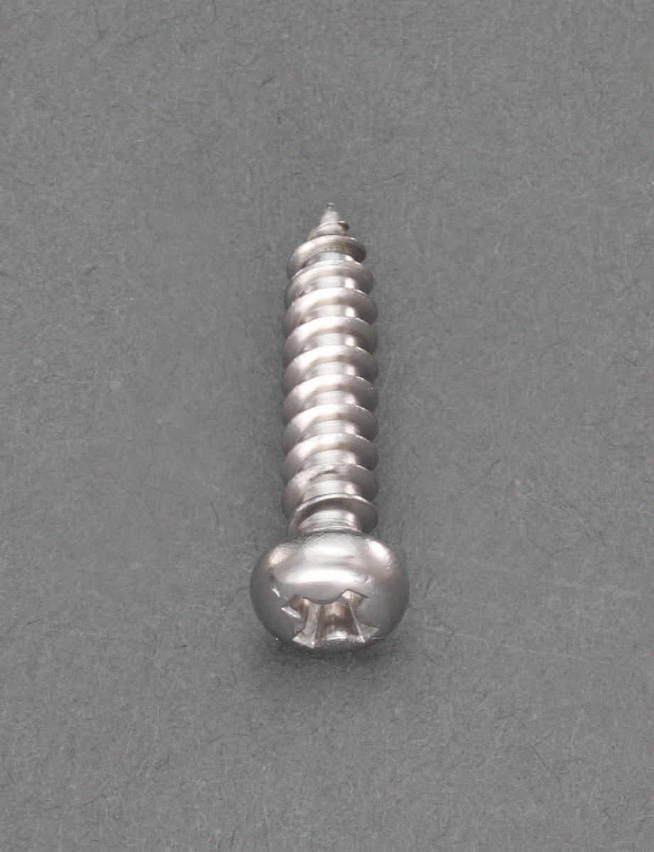 【メーカー在庫あり】 エスコ ESCO M5 x100mm 鍋頭タッピングビス ステンレス製/10本 000012242893 JP店