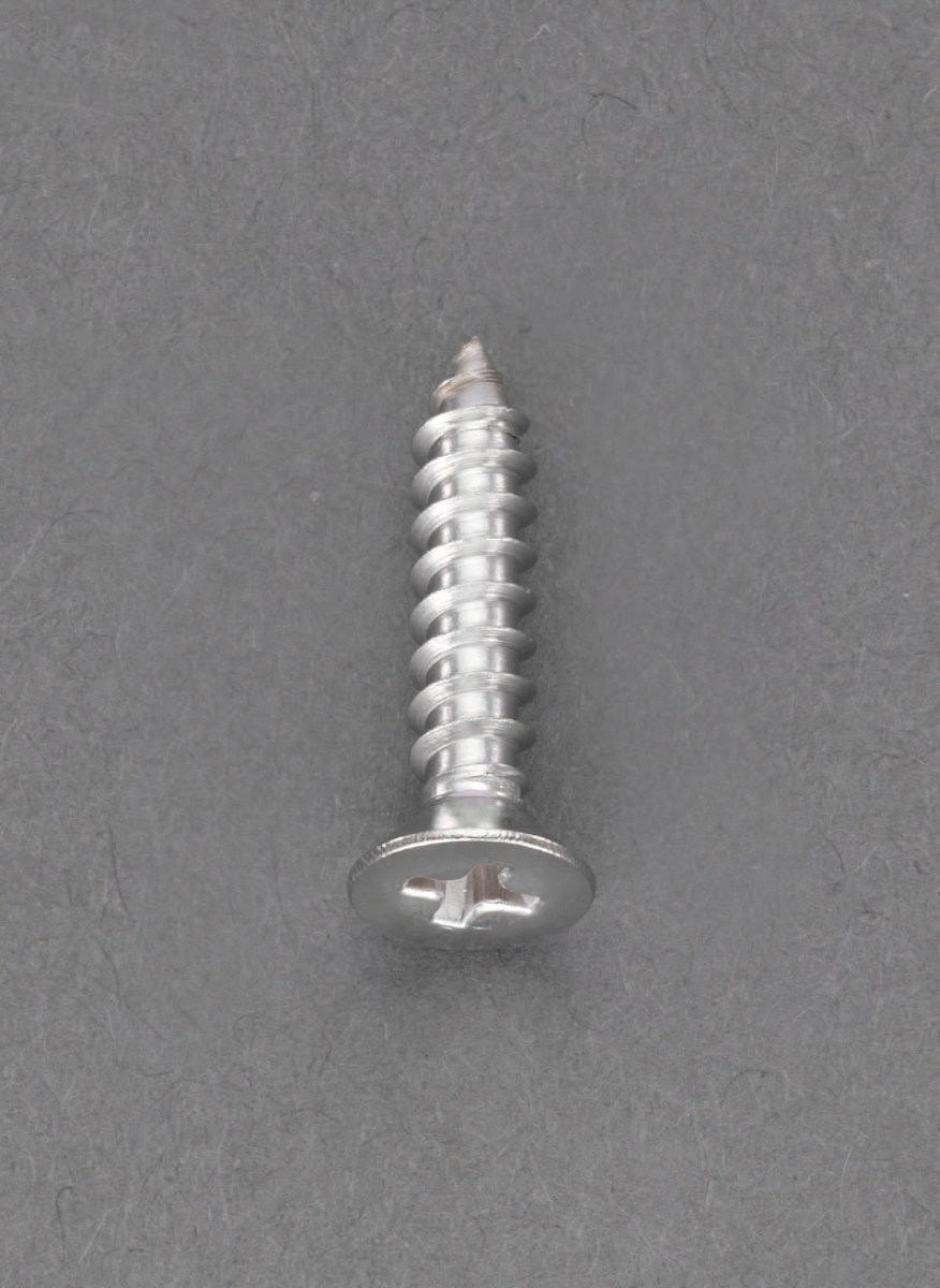 【メーカー在庫あり】 エスコ ESCO M5 x 25mm 皿頭タッピングビス ステンレス製/13本 000012242943 JP