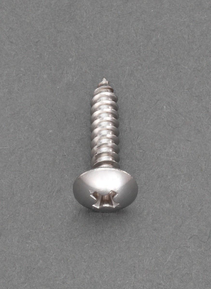 【メーカー在庫あり】 エスコ ESCO M3 x 16mm トラス頭タッピングビス ステンレス/35本 000012242975 JP