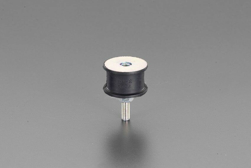 ●ゴム材質:天然ゴム●高さ:26mm●ねじサイズ:M8×20mm●下方向支持荷重:550N●下方向ばね定数:250N/mm片側がナット埋込みになっていますので取付けボルトのスペースを小さくできます。000012092787