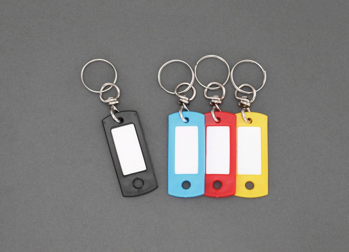 【メーカー在庫あり】 エスコ(ESCO) 22x53mm ネームタグ レッド 000012244792 JP