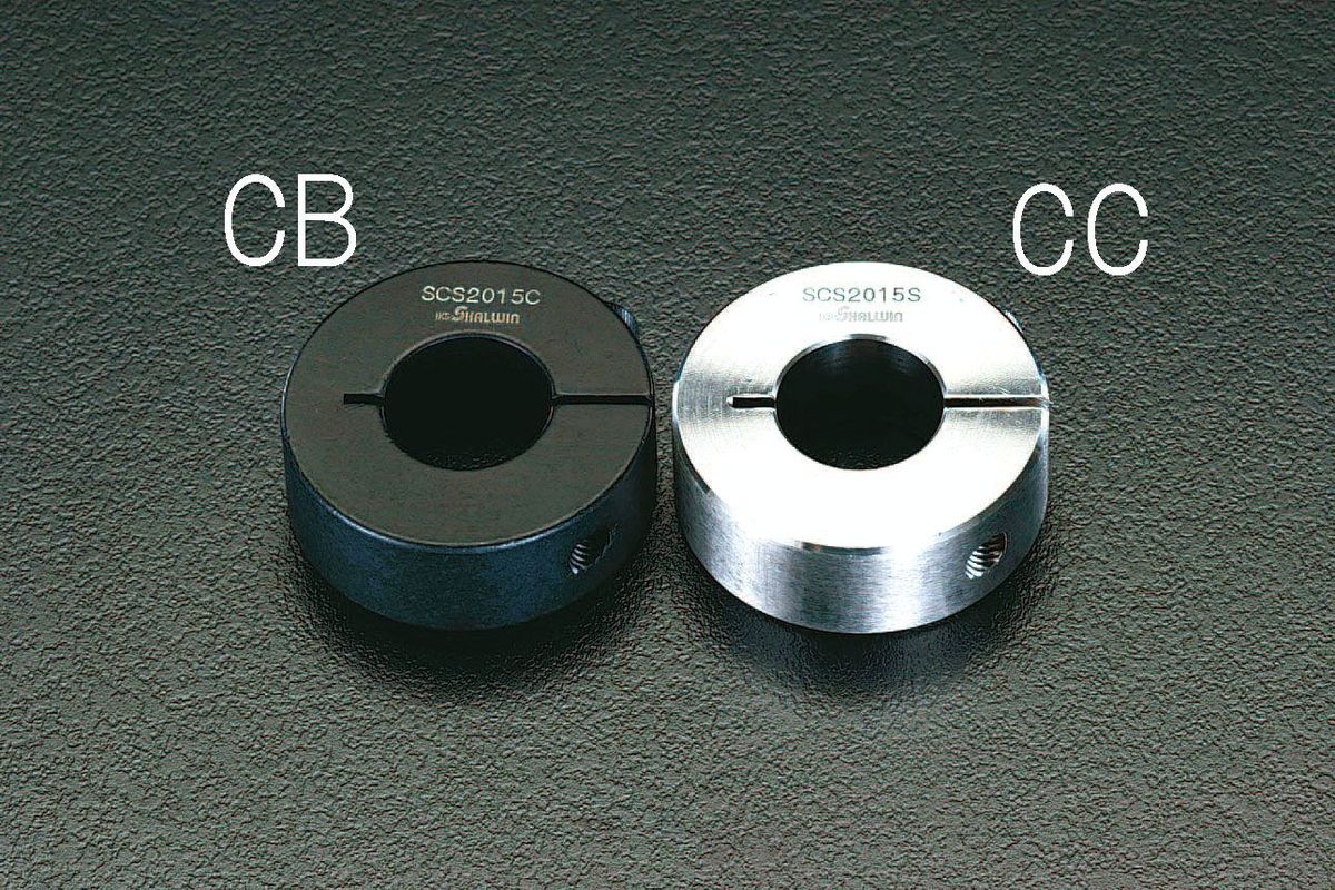 【メーカー在庫あり】 エスコ ESCO 5x20x10mm スリットカラー S45C 000012009658 JP店