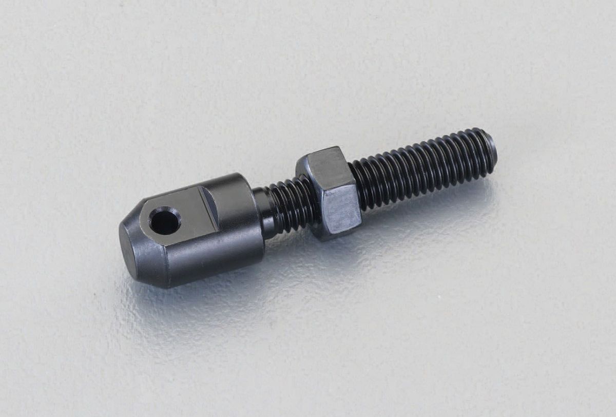 【メーカー在庫あり】 エスコ ESCO #80mm/120mm スチール製 チェーンボルト シングルエンド 0000122182..