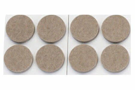 【メーカー在庫あり】 エスコ(ESCO) φ22x4mm 硬質フェルト 粘着付/8個 000012252735 JP