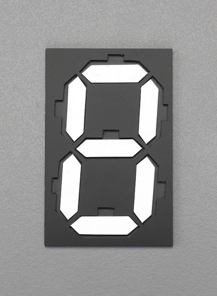 【メーカー在庫あり】 エスコ ESCO 140x 90mm 数字表示器 マグネット式 000012232821 JP店