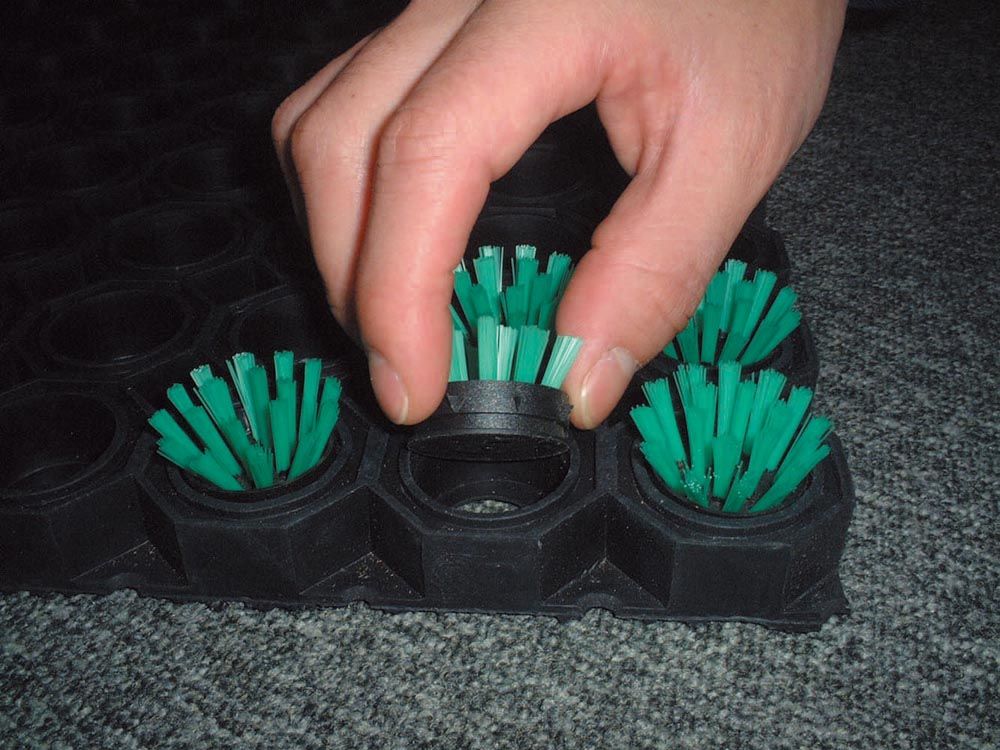 【メーカー在庫あり】 エスコ ESCO 495x745x23mm 連結式ゴムマット 000012071537 JP店