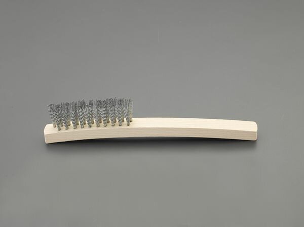 【メーカー在庫あり】 エスコ ESCO 260mm 柄付ワイヤーブラシ(波線スチール製) EA109DJ-2A JP店