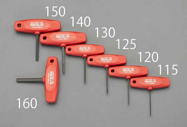 �ڥ᡼�����߸ˤ���� ������ ESCO 6.0x 50mm [Hexagon]T���ɥ饤�С� EA573KK-160 JPŹ