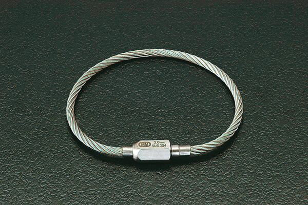 【メーカー在庫あり】 エスコ ESCO 2.0x 175mm ワイヤーキャッチ(ステンレス製) EA638JA-103 JP店