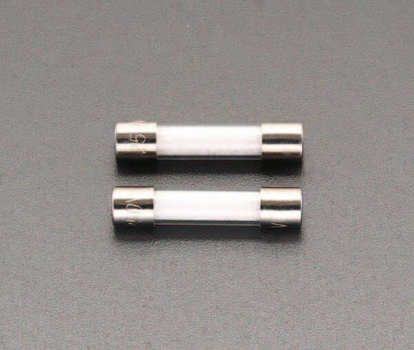 【メーカー在庫あり】 エスコ ESCO 250Vx2.0A/φ 6.4mm 管ヒューズ(消弧剤入/2本) E...