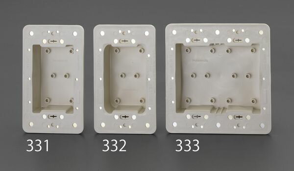 【メーカー在庫あり】 エスコ ESCO 防気・防塵カバー (1個スイッチボックス用) EA940CE-331 JP店