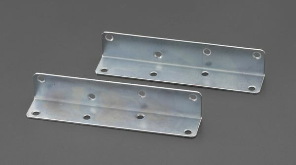 【メーカー在庫あり】 エスコ ESCO 18x18x 80mm アングル(スチール製/2個入) EA951EF-41 JP店