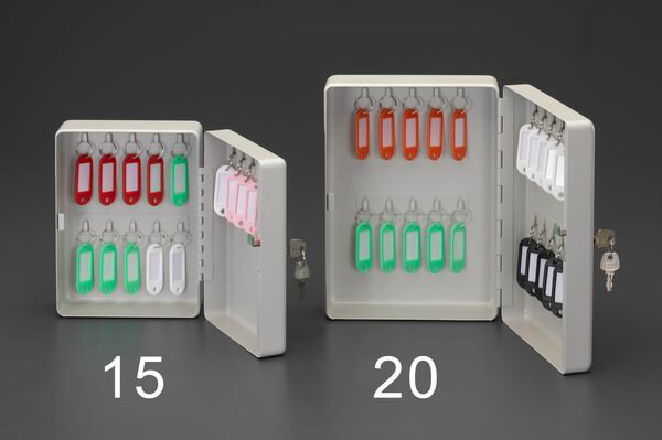 【メーカー在庫あり】 エスコ ESCO 180x 80x250mm キーボックス(20本用) EA956VJ-20 JP店