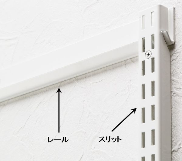 【メーカー在庫あり】 エスコ ESCO 1515mm [ウォールラック用]レール EA976GA-4 JP店