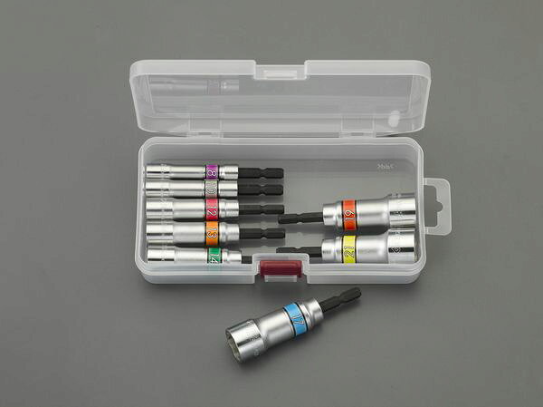 【メーカー在庫あり】 EA612AC-80 エスコ ESCO 8個組 電ドルソケット(サーフェイス)