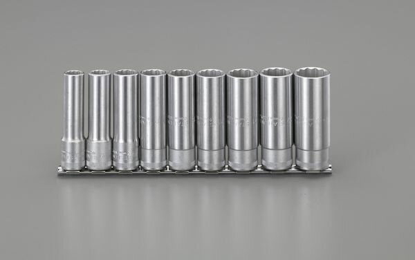 【メーカー在庫あり】 EA617ZE エスコ ESCO 1/2"sq ディープソケットセット