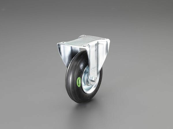 耐熱温度:-25〜80℃材質:金具:スチール、車輪:軟質ゴム車輪径×幅:200×50mm全高:235mm耐荷重(kg):100ローラーベアリング固定車輪EA986GA-3楽天 JP店