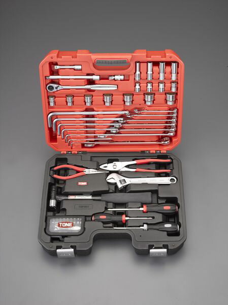 【メーカー在庫あり】 エスコ ESCO 62個組 工具セット EA612SC-58 JP店