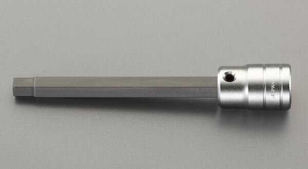 【メーカー在庫あり】 エスコ ESCO 1/2インチsq x 7mm/132mm HEX ビットソケット EA618RW-207 JP店