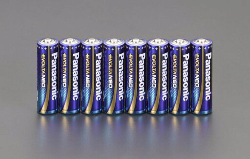 【メーカー在庫あり】 エスコ ESCO 単3x 8本 乾電池・エボルタネオ EA758YR-31 JP店 【メーカー在庫あり】 エスコ ESCO 単3x 8本 乾電池・エボルタネオ EA758YR-31 JP店