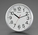 【メーカー在庫あり】 エスコ ESCO φ305mm 電波 掛時計 EA798CC-123 JP店