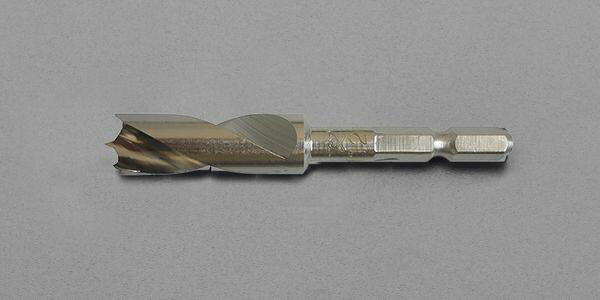 六角シャンク：1/4”(6.35mm)用途：木材、堅木、竹、塩ビ、アクリル、硬質ゴム適正回転数：3，000rpm以下刃先径：18mm全長：116mm有効長：66mm位置決めが容易な先端構造で、様々な素材に対してスムーズな穴あけが可能です。インパクトドライバー、電動ドリル、ボール盤に使用可能です。非金属用EA824BZ-18楽天 JP店　