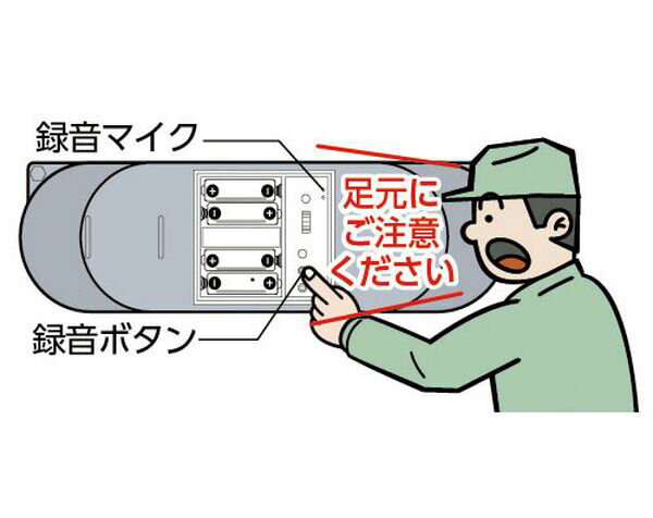 【メーカー在庫あり】 エスコ ESCO 音声案内機(赤外線センサー) EA864CG-1 JP店 2